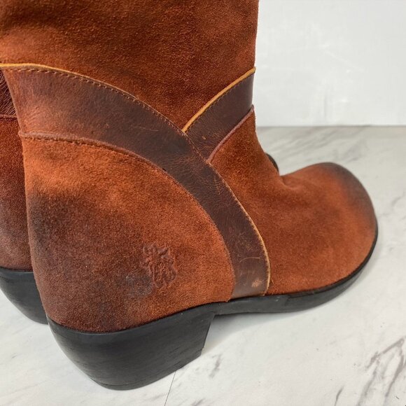 Fly London Mobu Long Line Ankle Boot - Picture 11 of 13